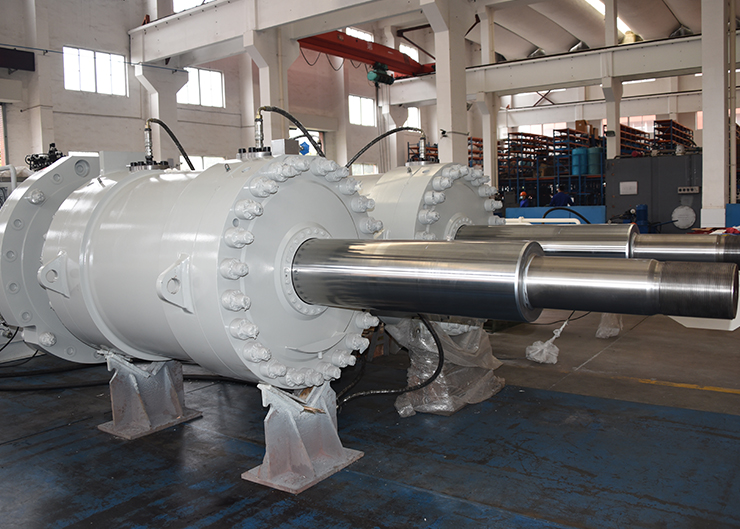 白鶴灘電站水輪機(jī)接力器，單機(jī)容量100萬千瓦